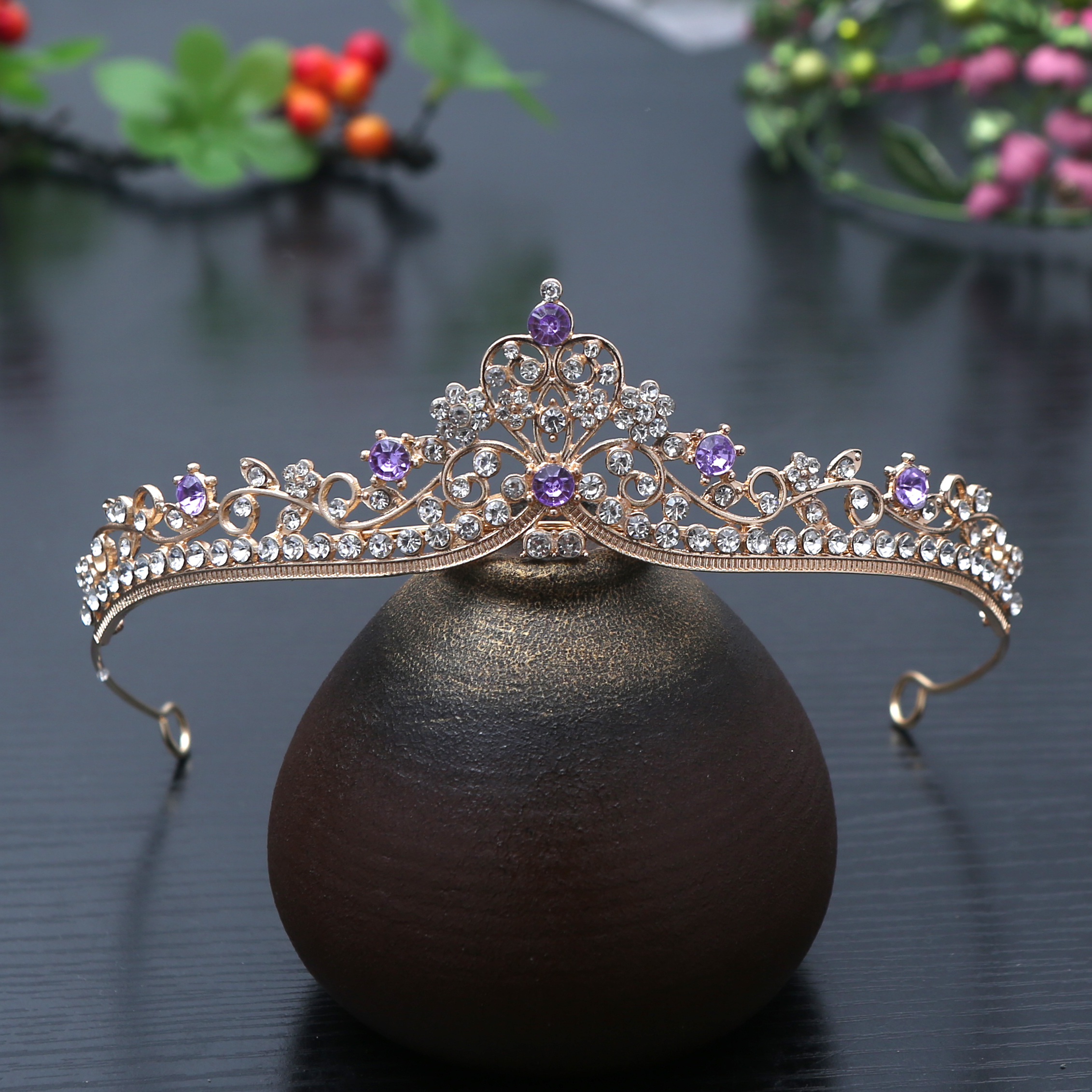Wedding Decoration Supply - 1pc Exquisite Fashion Princess Crystal Hair