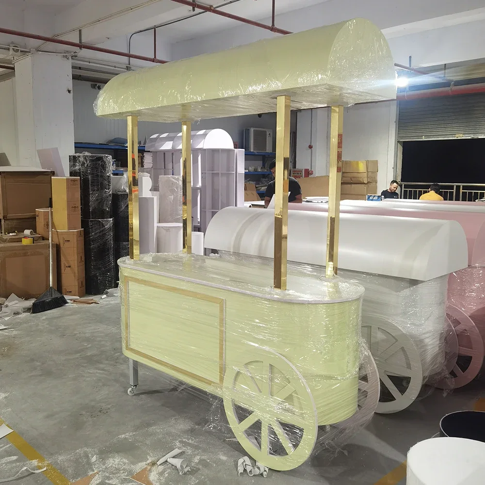 Supplier Wedding - Beautiful Modern Wedding Sweet Candy Cart