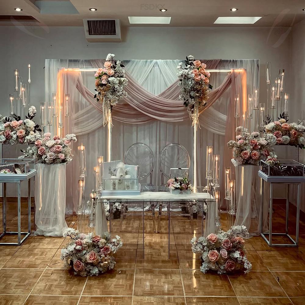 Wholesale Luxury Customized Me - Wedding Backdrop Curtain avis et prix