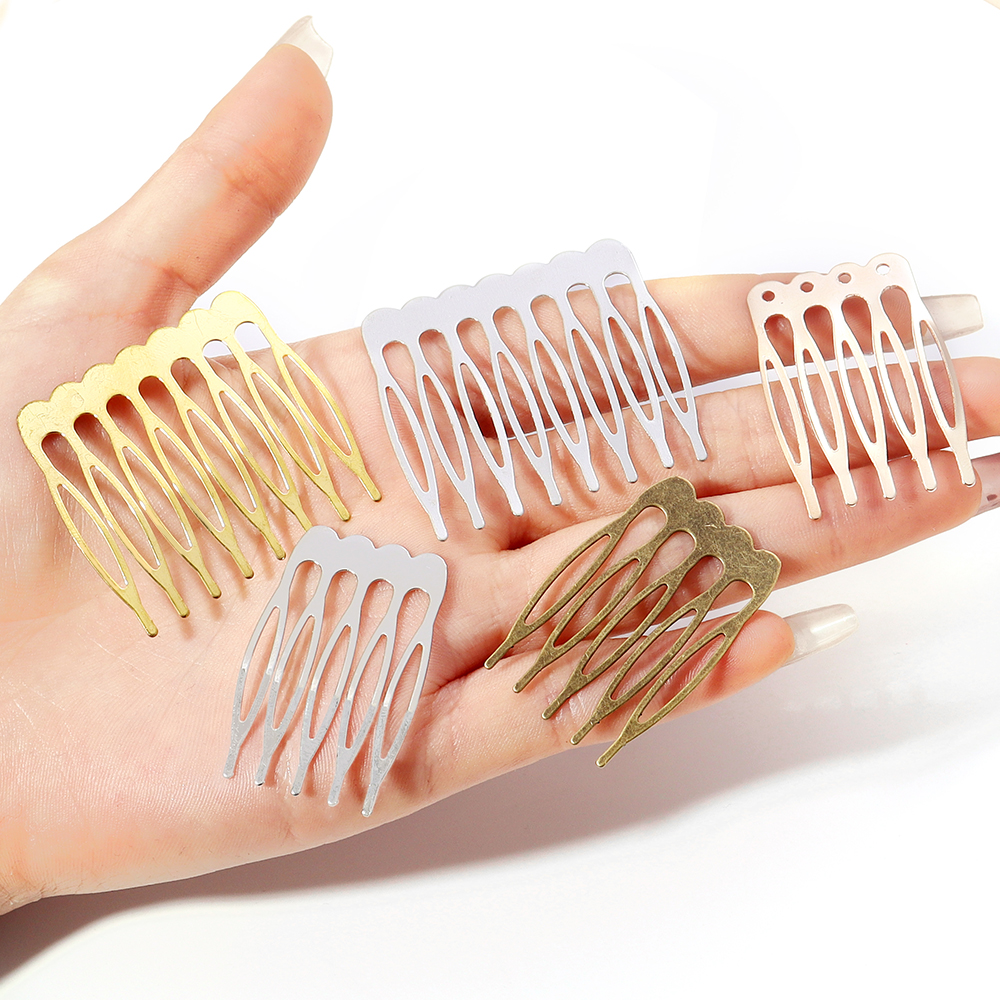 10pcs 5 8 10 Teeth Metal Hair  - Wedding Decoration Supply avis et prix