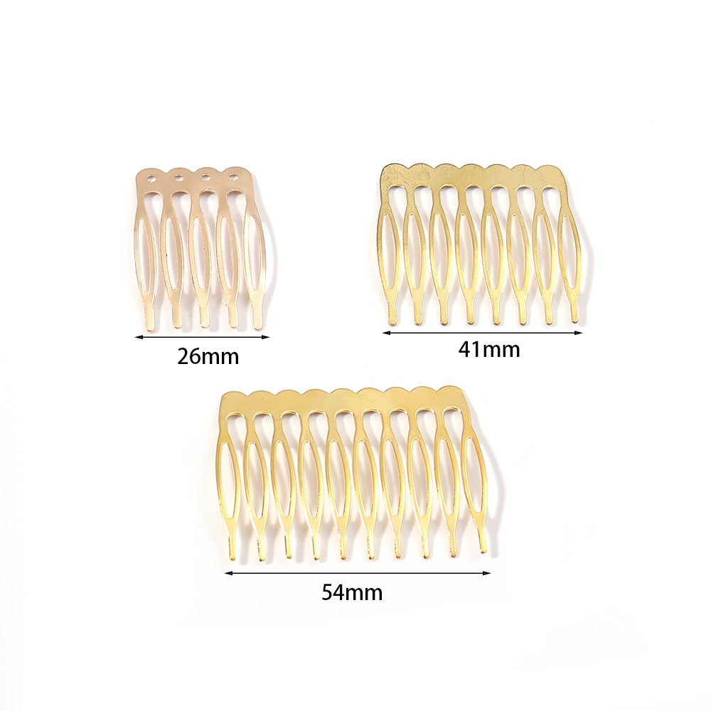 10pcs 5 8 10 Teeth Metal Hair  - Wedding Decoration Supply avis et prix