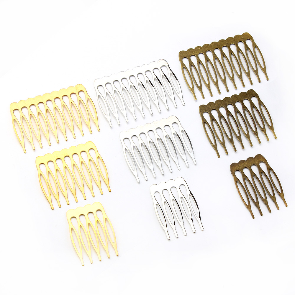 10pcs 5 8 10 Teeth Metal Hair  - Wedding Decoration Supply avis et prix