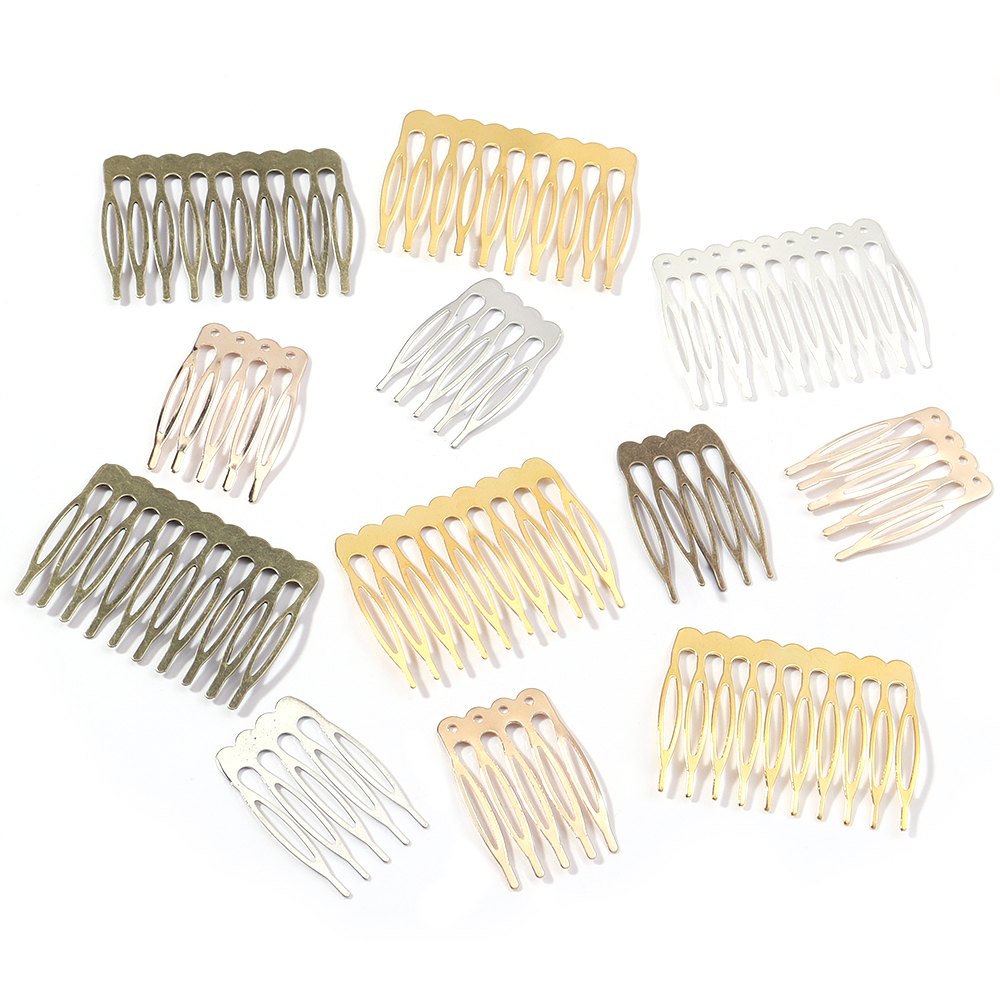 10pcs 5 8 10 Teeth Metal Hair  - Wedding Decoration Supply avis et prix