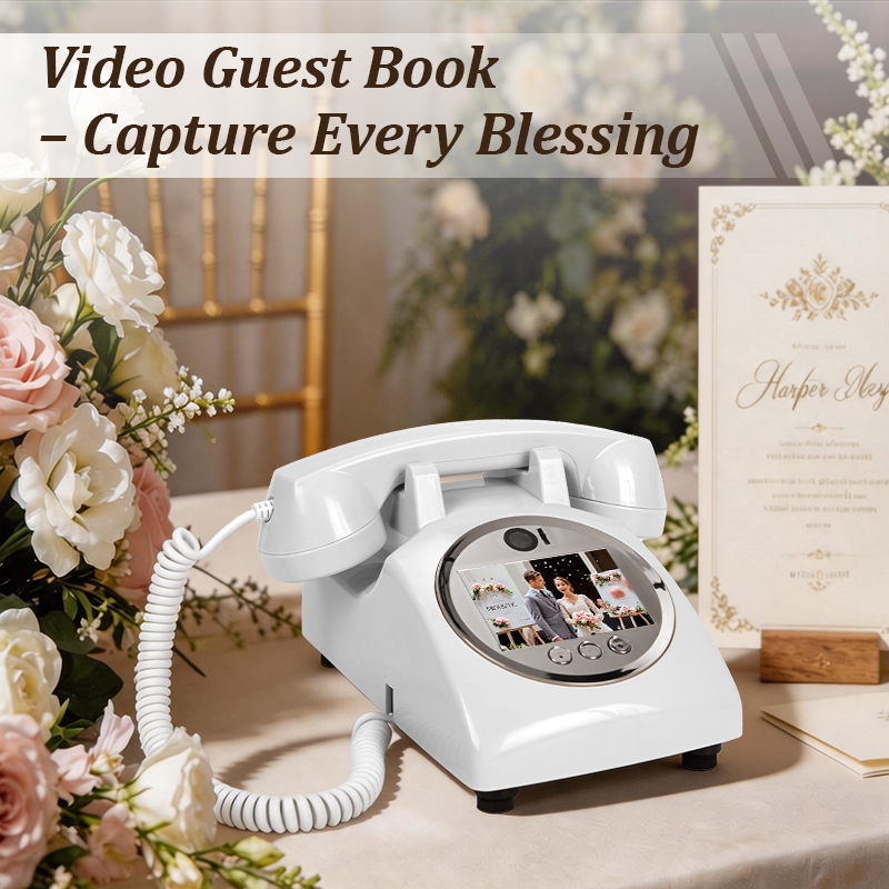 Audio Guestbook Wedding Phone  - Wedding Supply Business avis et prix