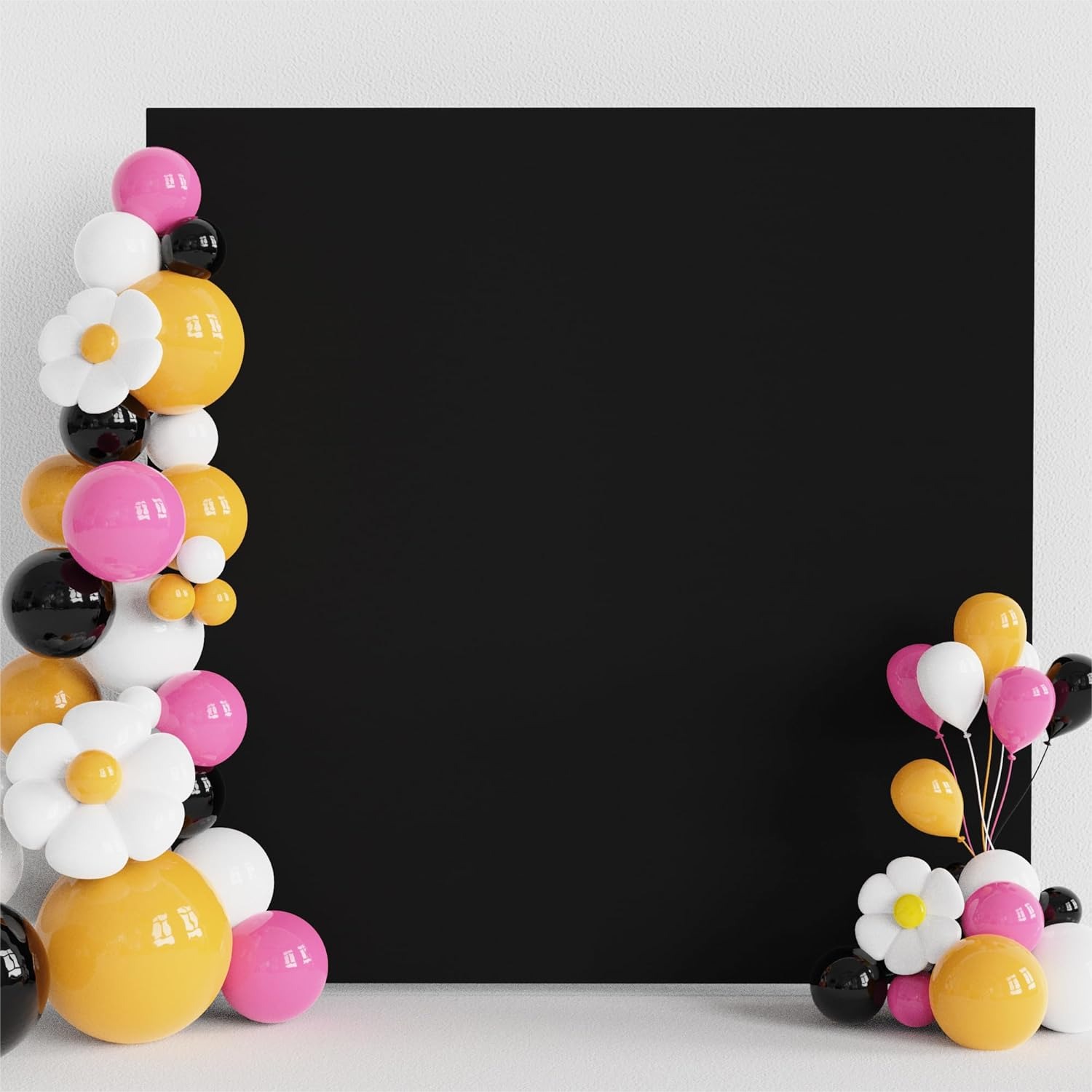 Black Spandex Square Arch Cove - Wedding Backdrop Curtain avis et prix