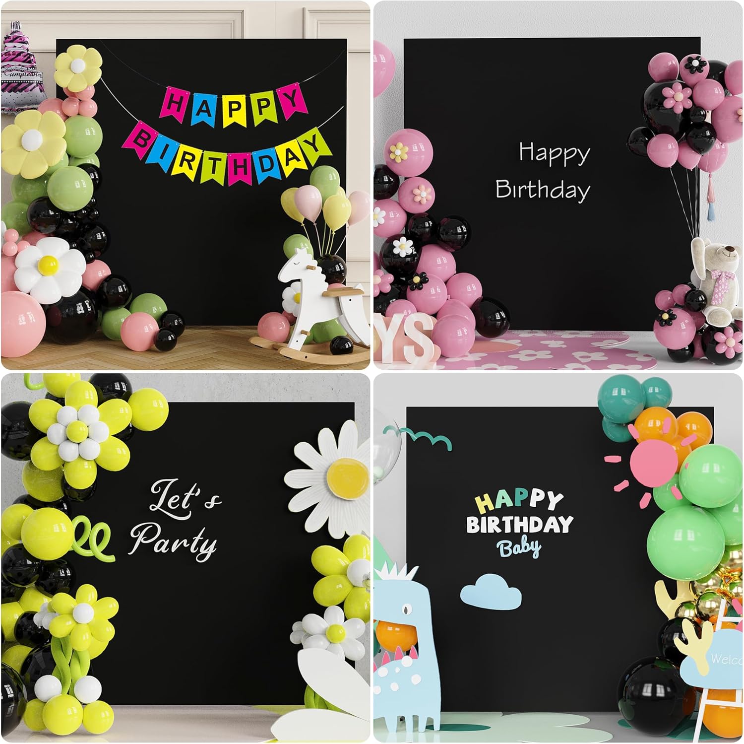 Black Spandex Square Arch Cove - Wedding Backdrop Curtain avis et prix
