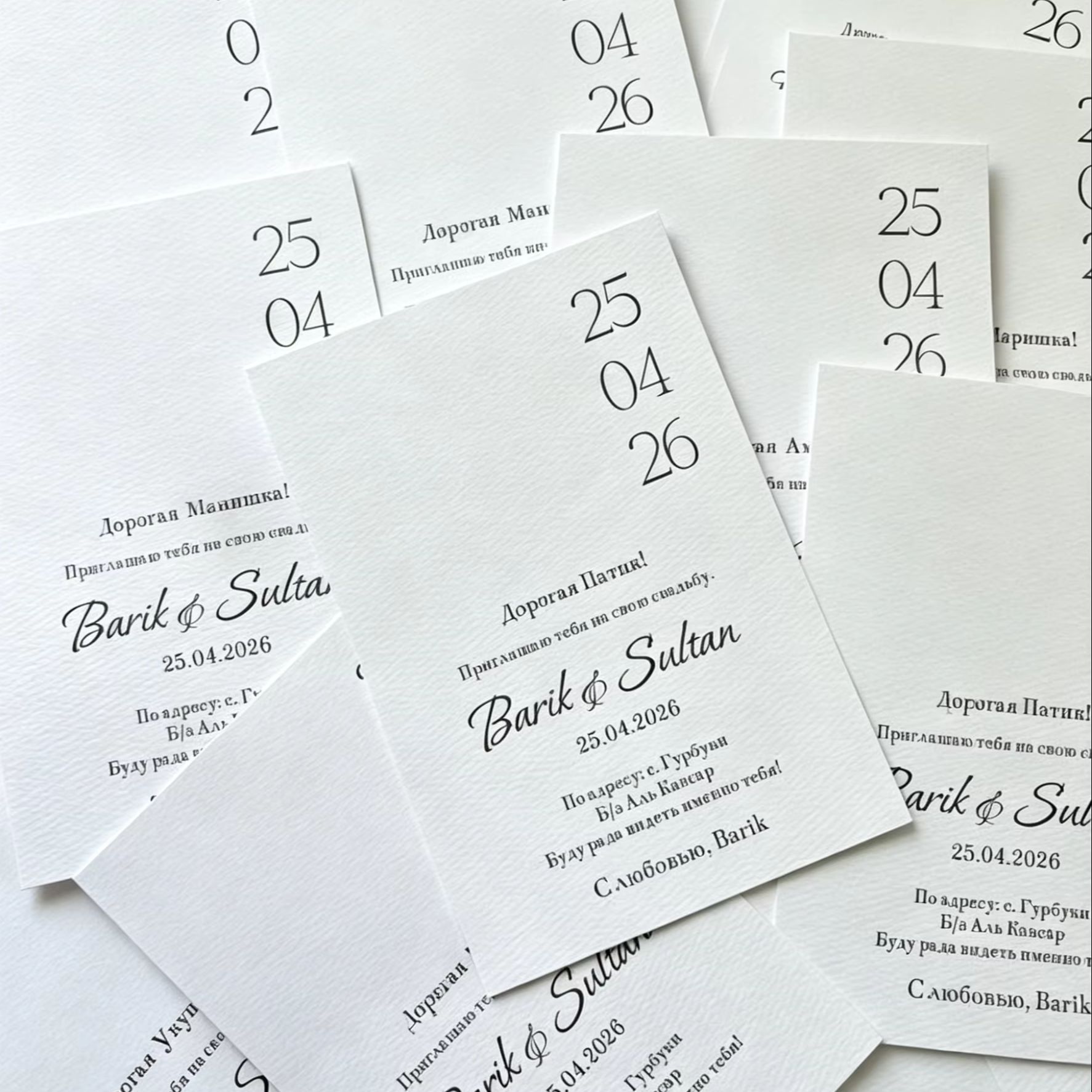 Custom Texture Cotton Card Wed - Wedding Supply Business avis et prix