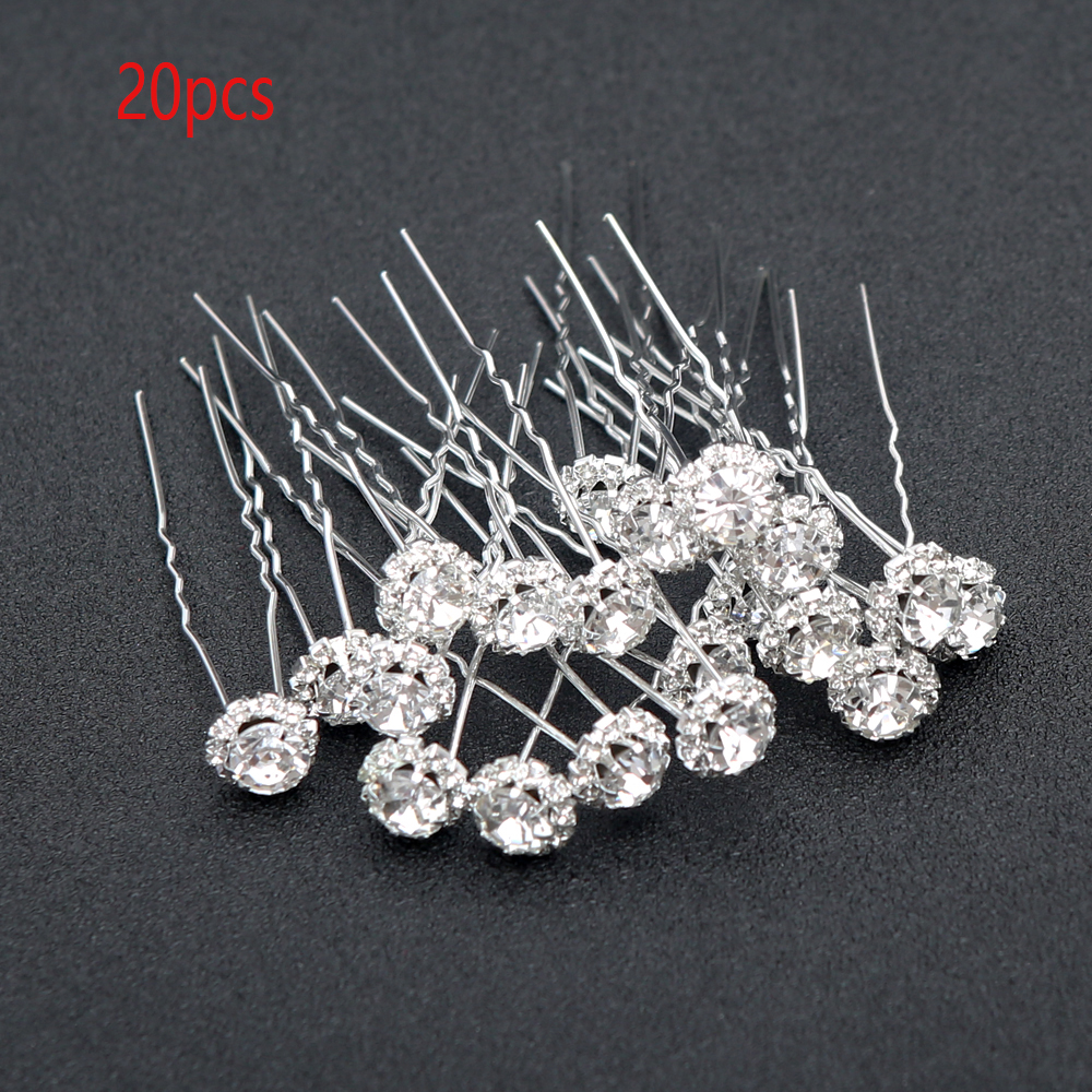 20pcs Bridal Pear U-shaped Hai - Wedding Decoration Supply avis et prix