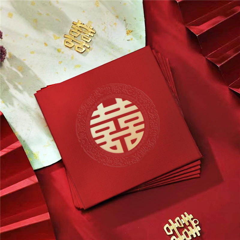 60Pcs/Set Red Envelope Wedding - Wedding Envelopes avis et prix