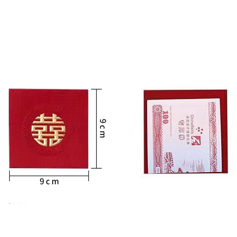 60Pcs/Set Red Envelope Wedding - Wedding Envelopes avis et prix