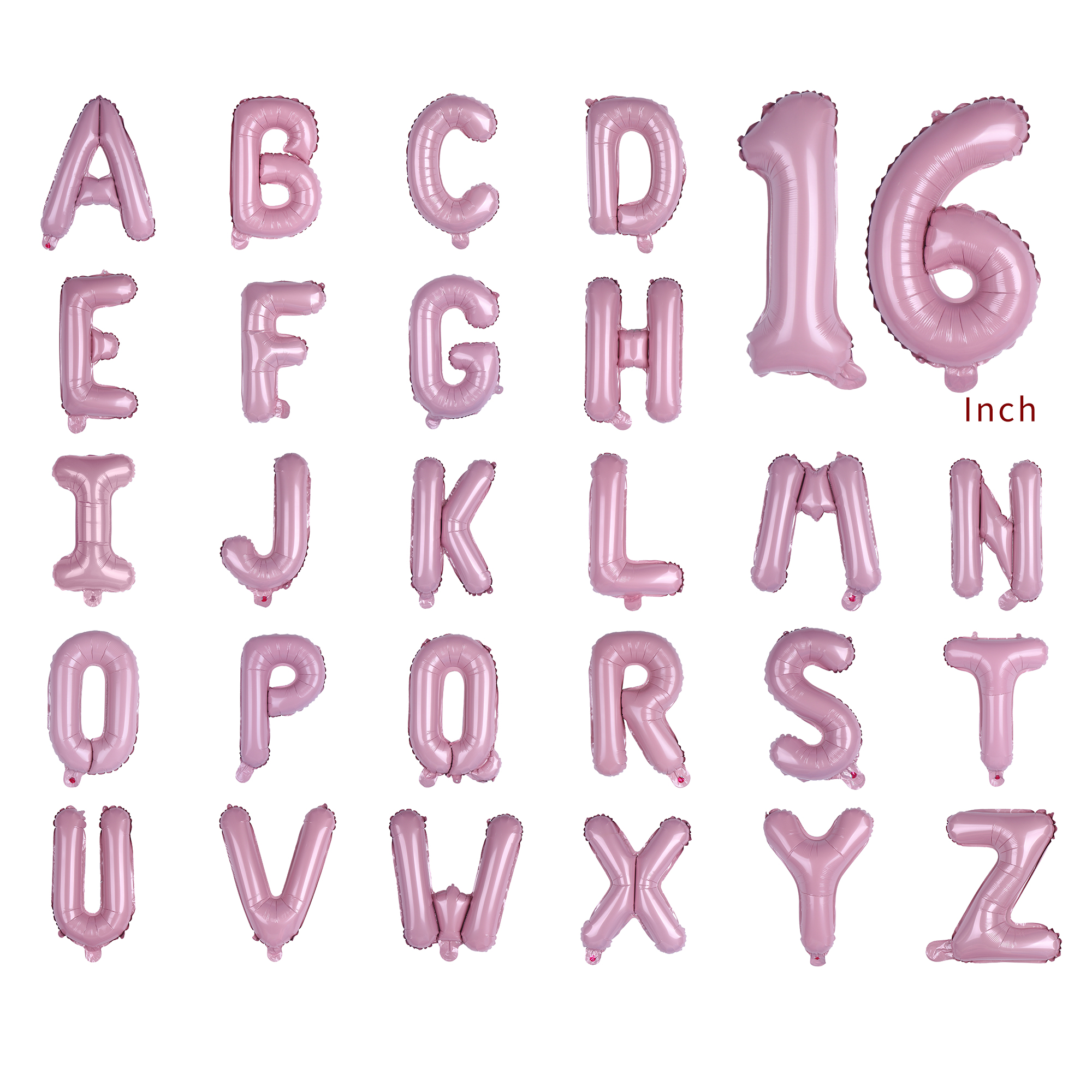 16 Inch Pink Alphabet number L - Supplier Wedding avis et prix