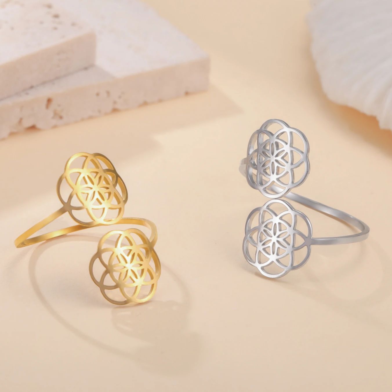LIKGREAT Hollow Flower of Life - Wedding Sutra avis et prix