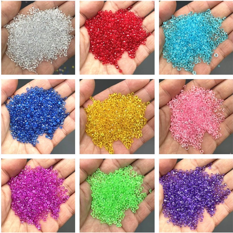 3000pcs Mini Crystal Faux Diam - Wedding Decoration Supply avis et prix