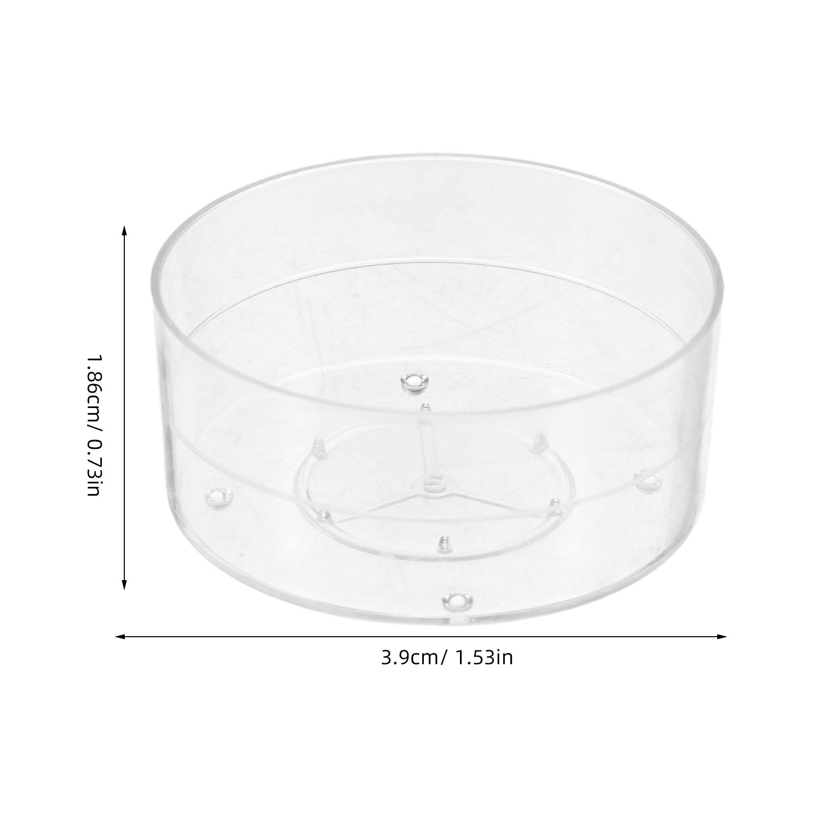 100Pcs Clear Plastic Round Cup - Wedding Decoration Supply avis et prix