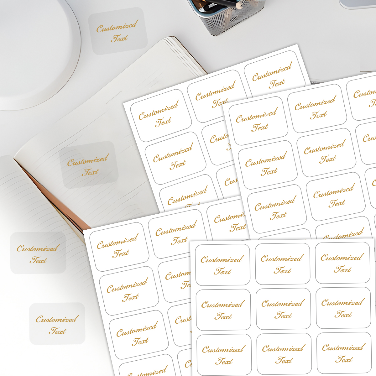 36/72pcs Customizable Transpar - Wedding Supply Business avis et prix