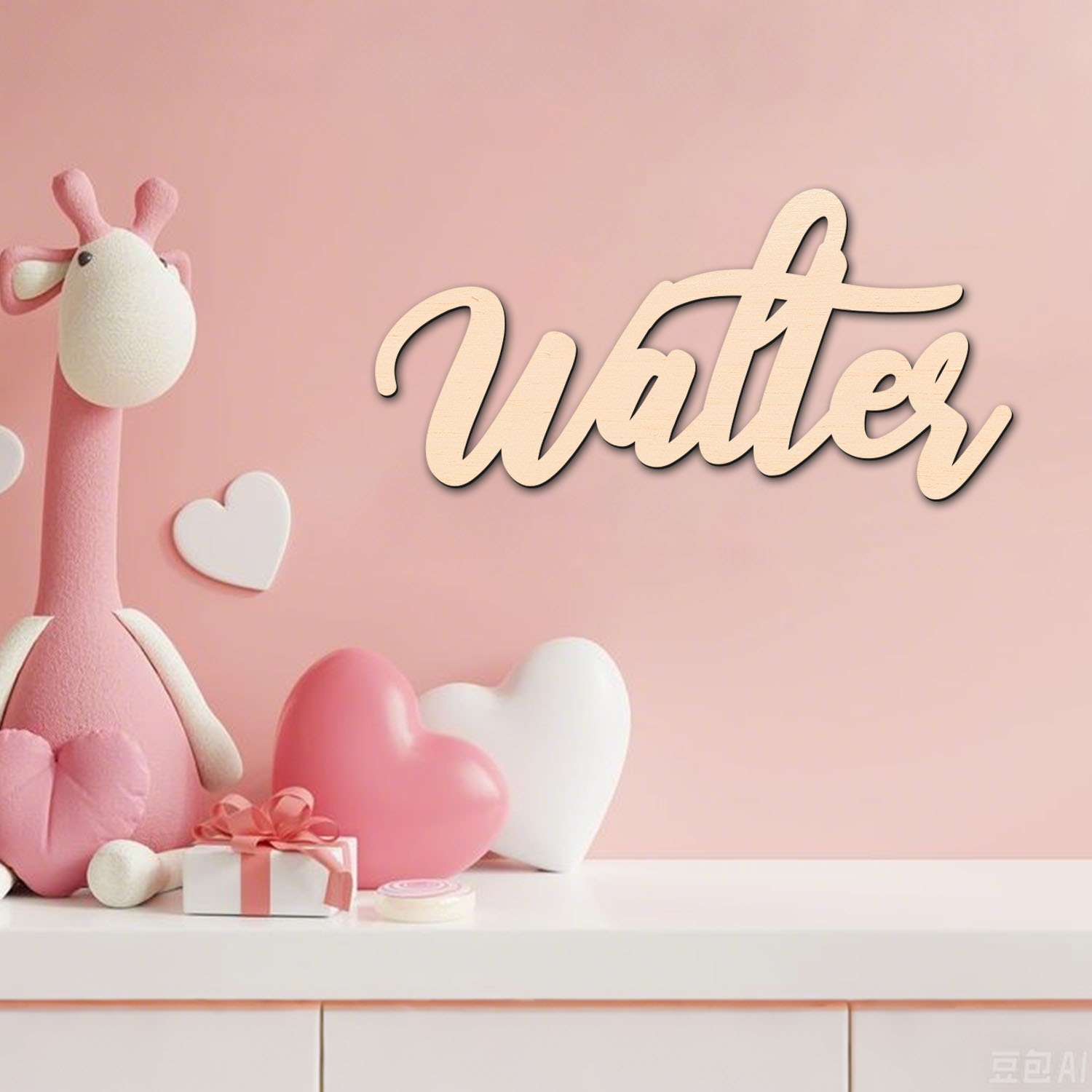 1pc Personalized Wooden Name S - Wedding Party Supply avis et prix