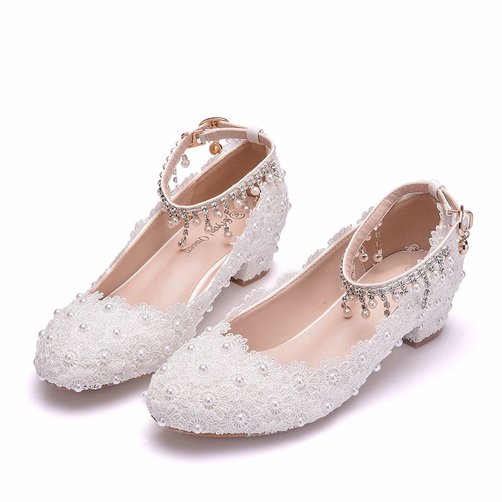 Women's Closed Toe Low Chunky  - Wedding Fx avis et prix