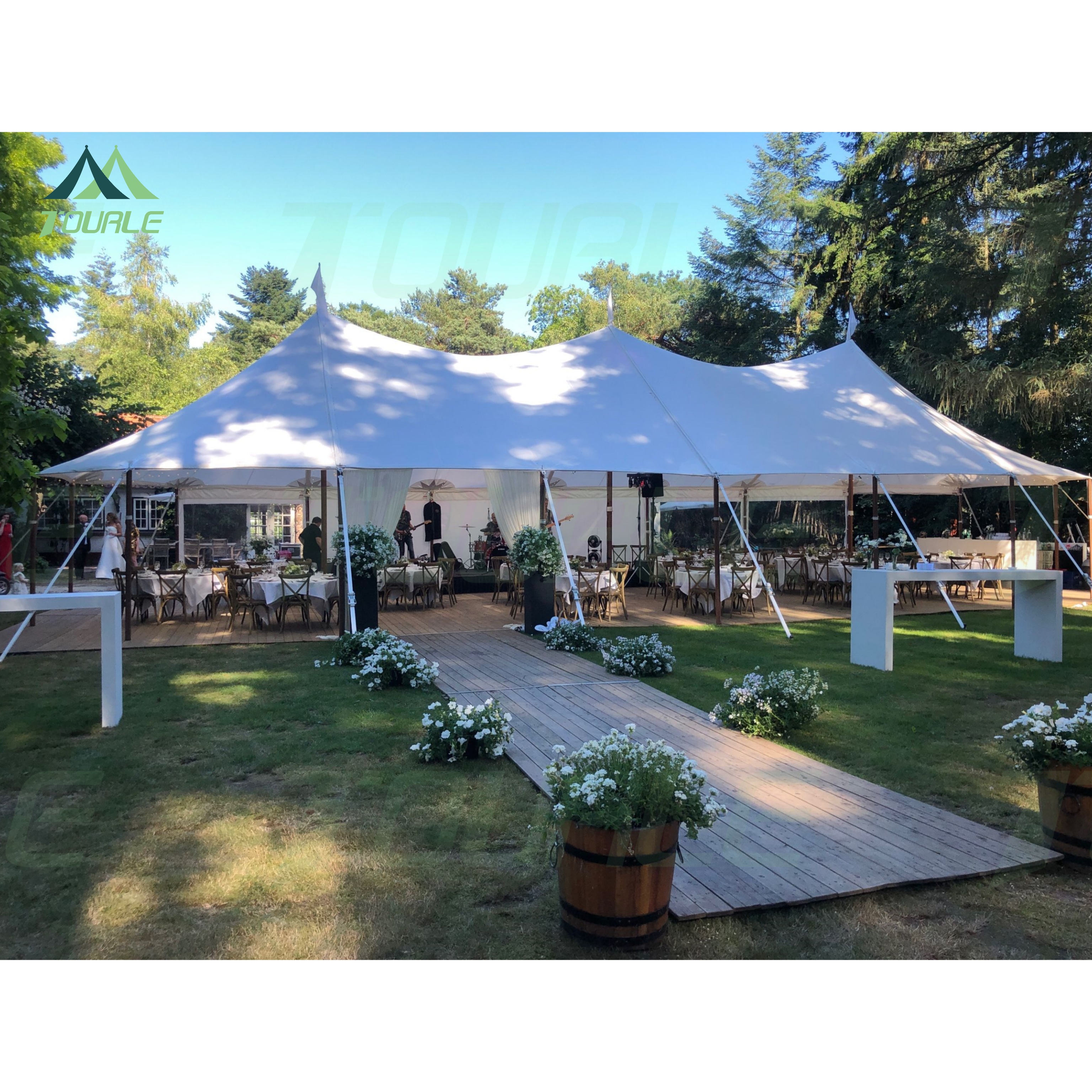 10mx15m Wedding Sailcloth Tent - Supplier Wedding avis et prix