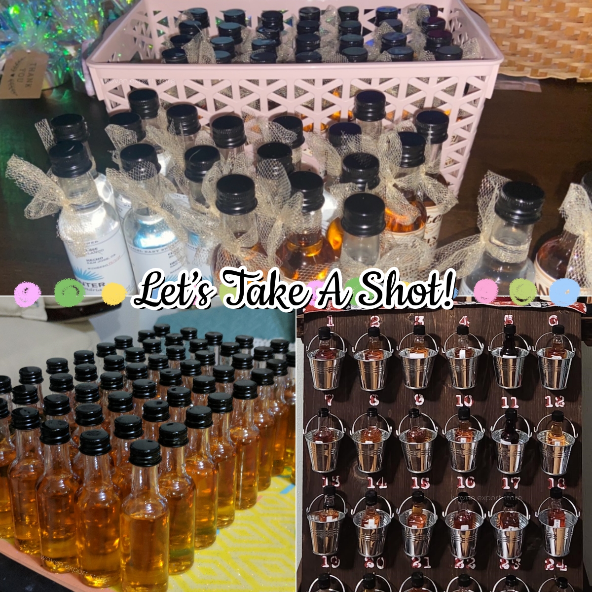 50-100Pcs 1.7oz Mini Liquor Bo - Wedding Alcohol Supply avis et prix