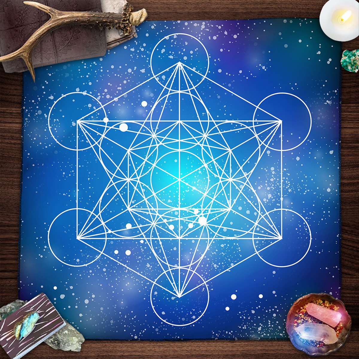 Mandala Flower Of Life Tarot T - Wedding Sutra avis et prix