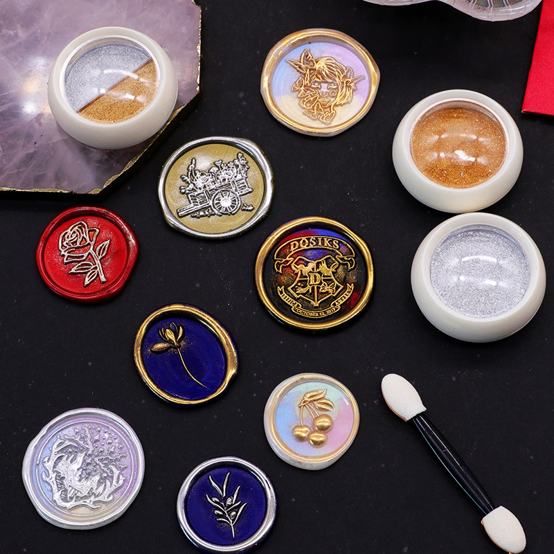18 Colors Gold Wax Seal Stamp  - Wedding Sutra avis et prix