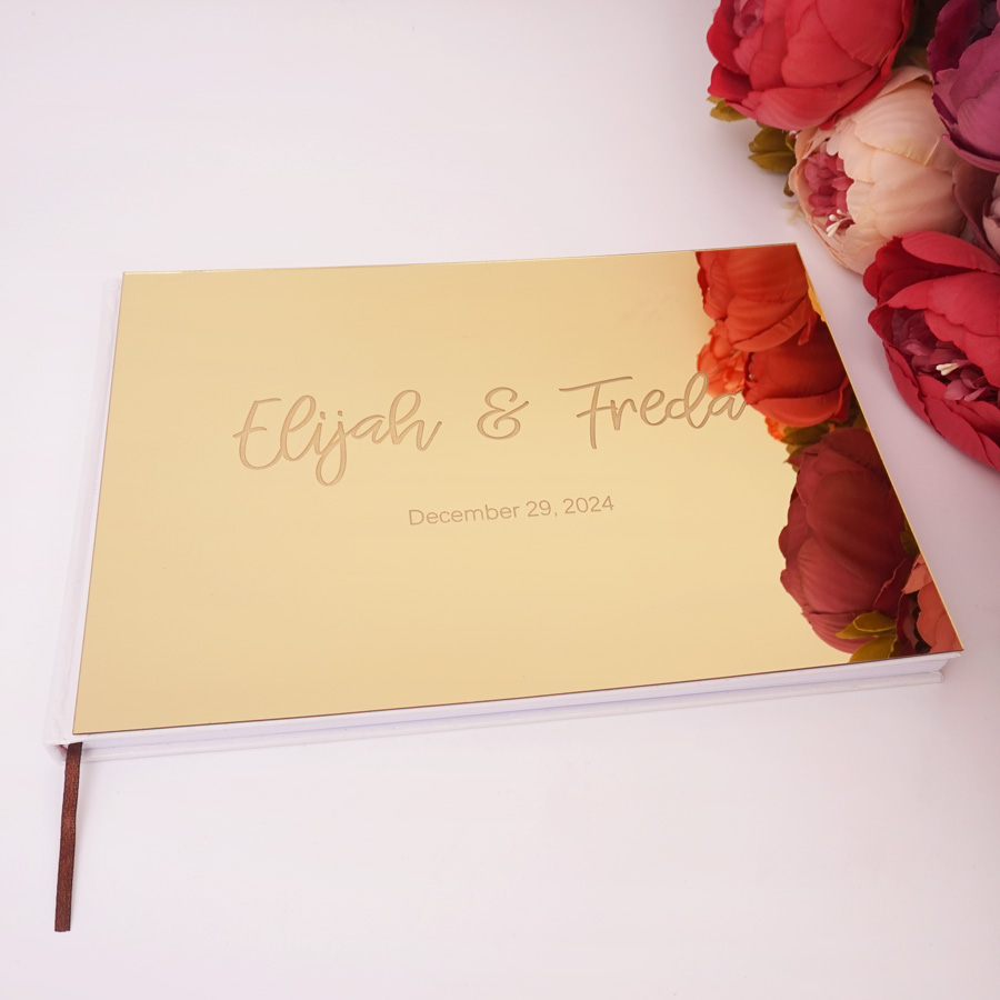 25*18 CM Personalized Guest Bo - Personalized Guest Book avis et prix