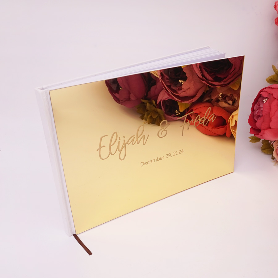 25*18 CM Personalized Guest Bo - Personalized Guest Book avis et prix