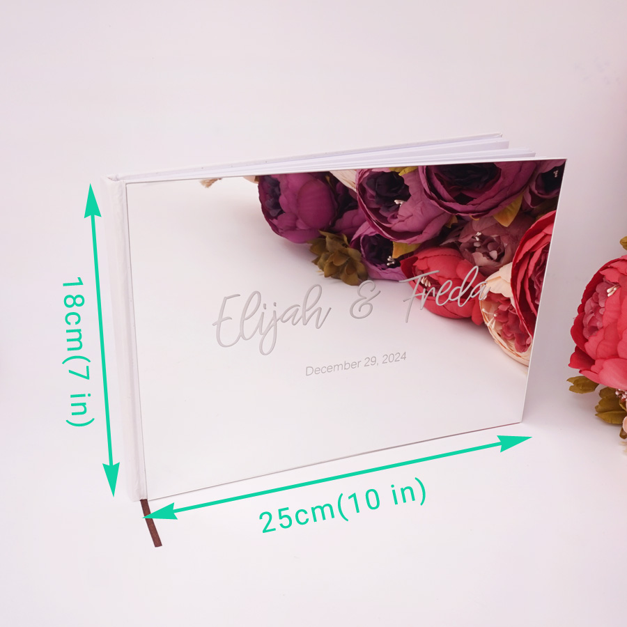 25*18 CM Personalized Guest Bo - Personalized Guest Book avis et prix