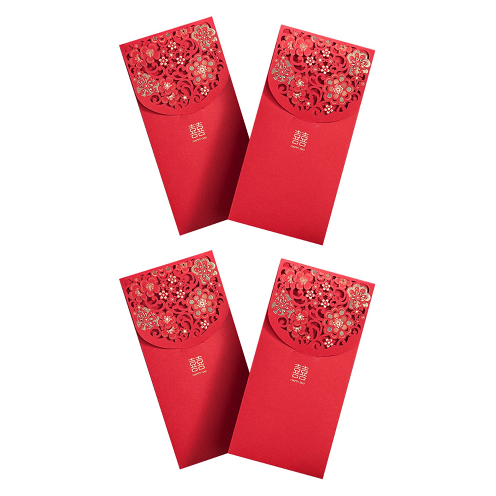 20PCS Chinese Red Envelopes Lu - Wedding Envelopes avis et prix
