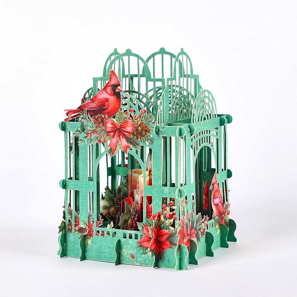 Christmas Poinsettia 3D Box Ca - Wedding Supply Business avis et prix