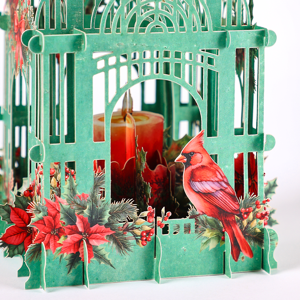 Christmas Poinsettia 3D Box Ca - Wedding Supply Business avis et prix