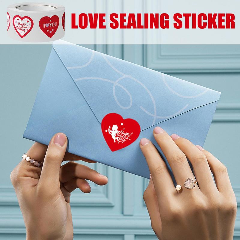 Valentine's Day Heart Stickers - Wedding Envelopes avis et prix