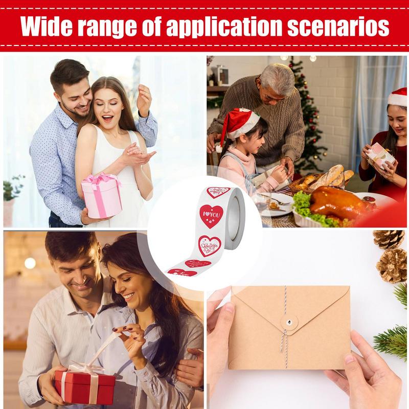 Valentine's Day Heart Stickers - Wedding Envelopes avis et prix