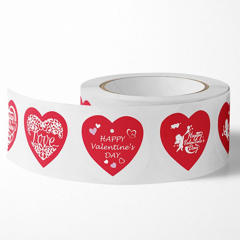 Valentine's Day Heart Stickers - Wedding Envelopes avis et prix