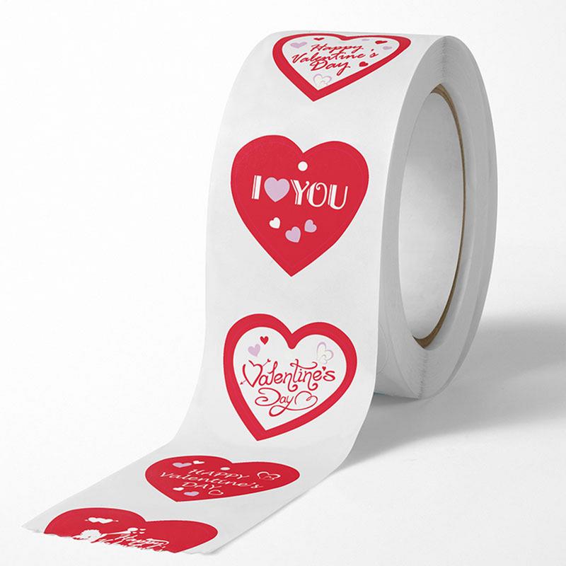 Valentine's Day Heart Stickers - Wedding Envelopes avis et prix