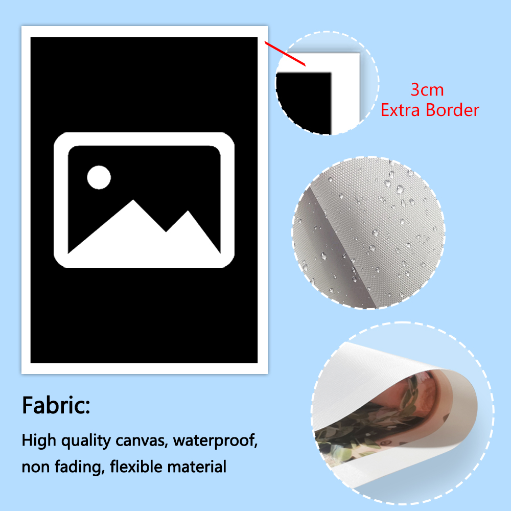 1pc Custom all size Canvas Pos - Wedding Decoration Supply avis et prix