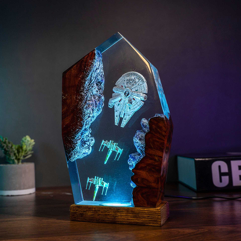 Table Resin Lamp Universe War  - Wedding Party Supply avis et prix