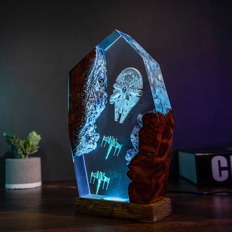 Table Resin Lamp Universe War  - Wedding Party Supply avis et prix