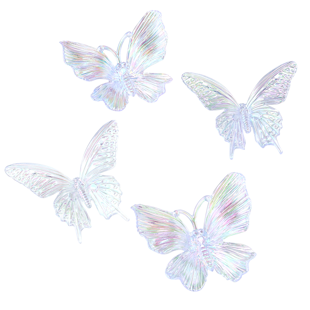 5pcs Acrylic Butterfly Gradien - Wedding Decoration Supply avis et prix