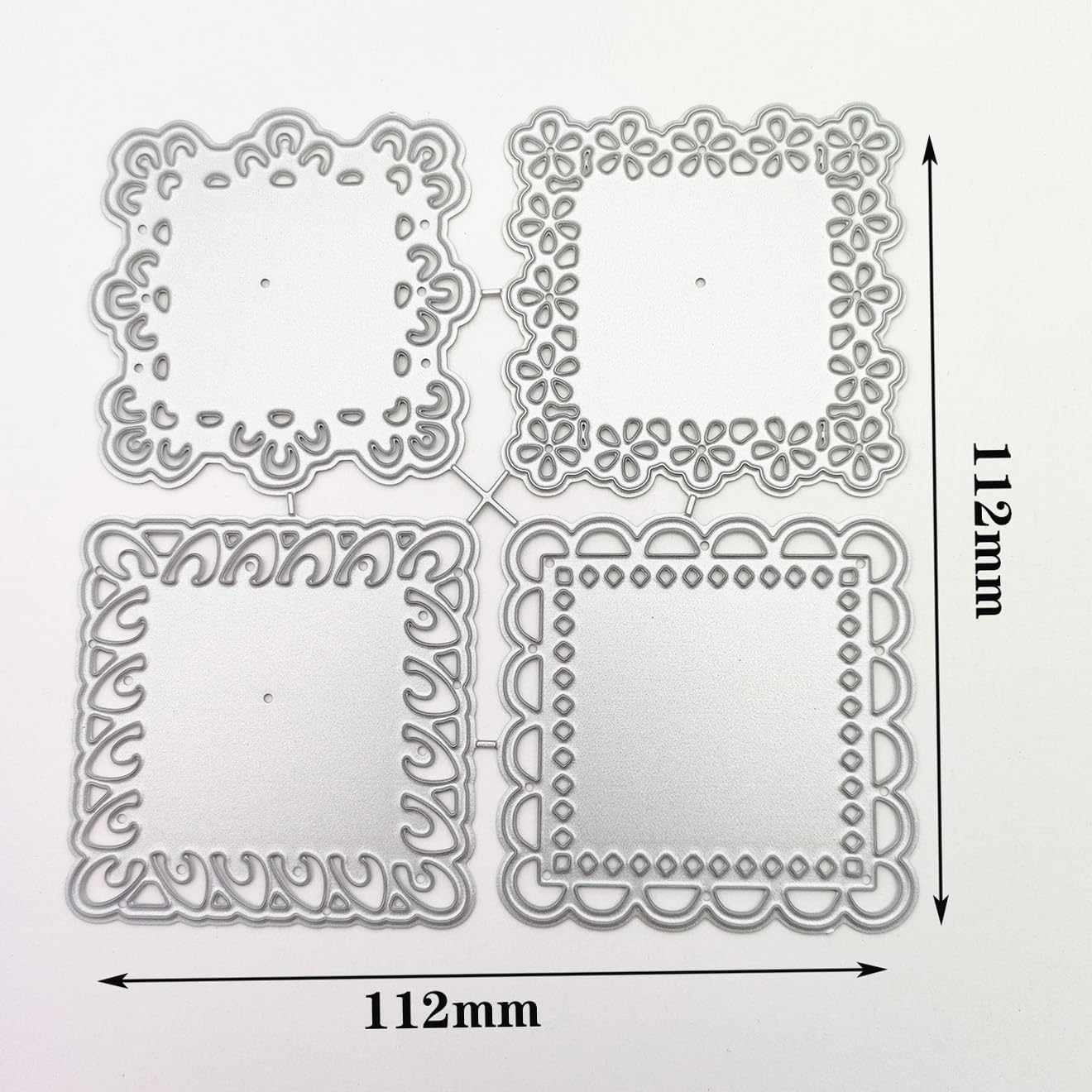Silver gray metal cutting mold - Wedding Sutra avis et prix