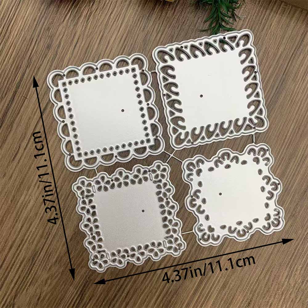 Silver gray metal cutting mold - Wedding Sutra avis et prix