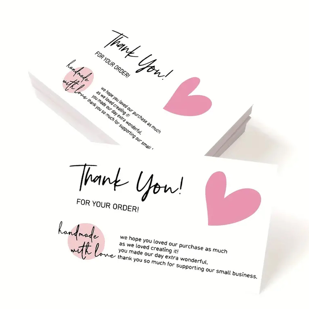 50pcs Thank You Card Exquisite - Wedding Supply Business avis et prix