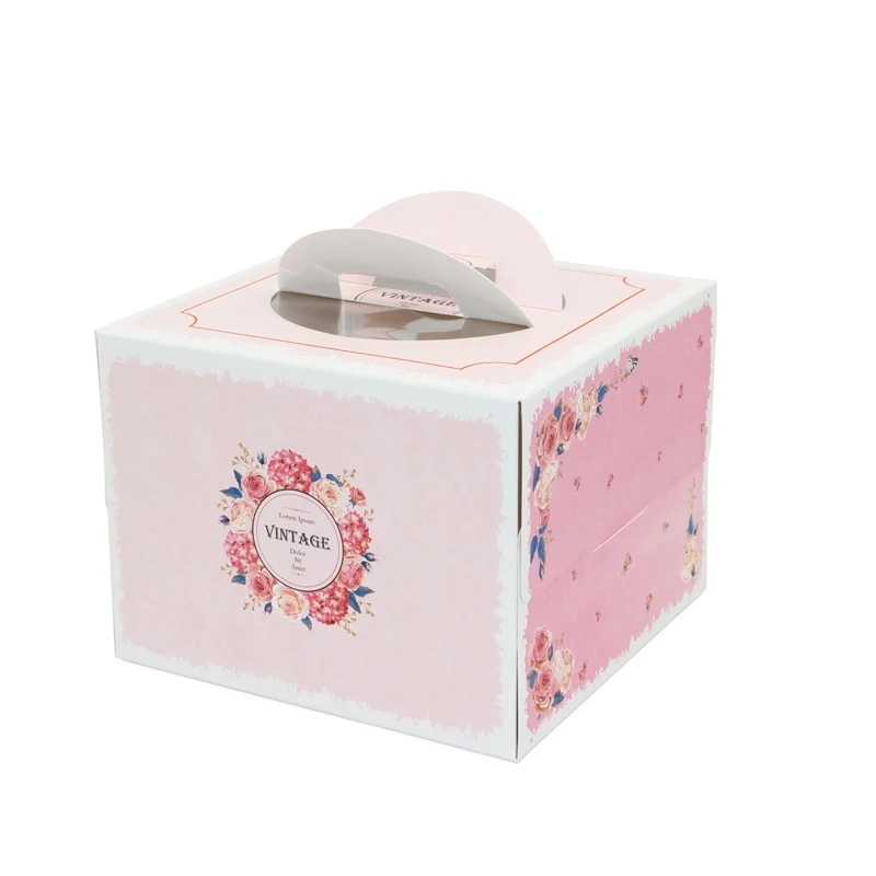 5pcs 8inch cake box with windo - Supplier Wedding avis et prix