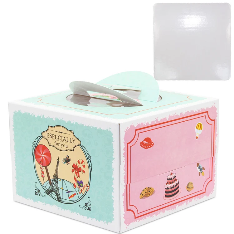 5pcs 8inch cake box with windo - Supplier Wedding avis et prix