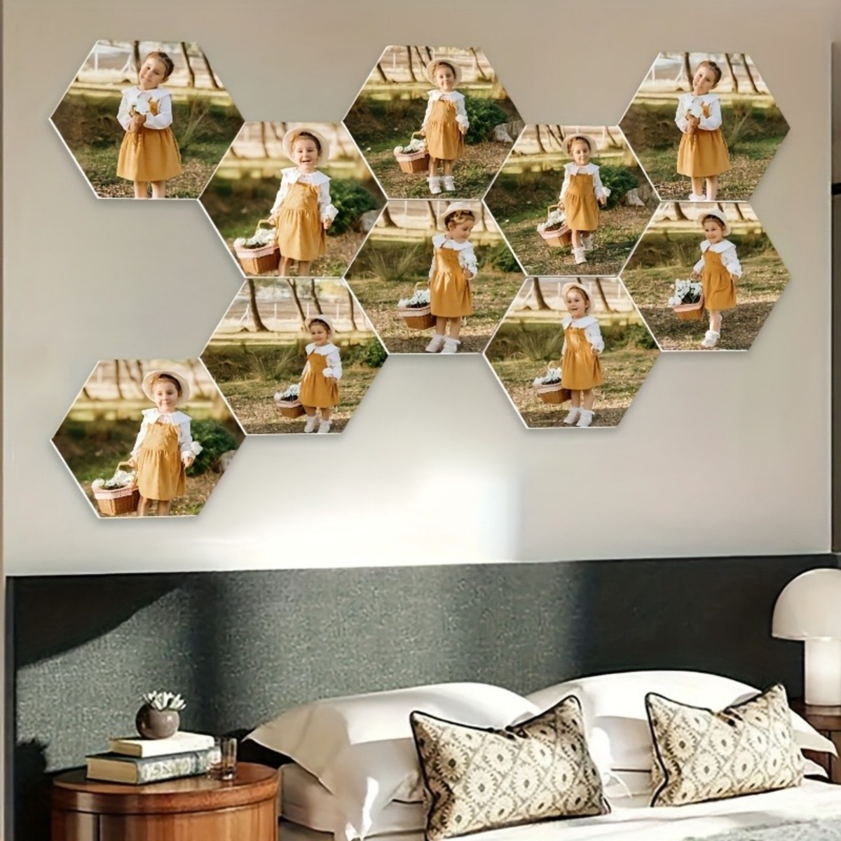 Custom Wall Decor — Modern Hex - Wedding Party Supply avis et prix