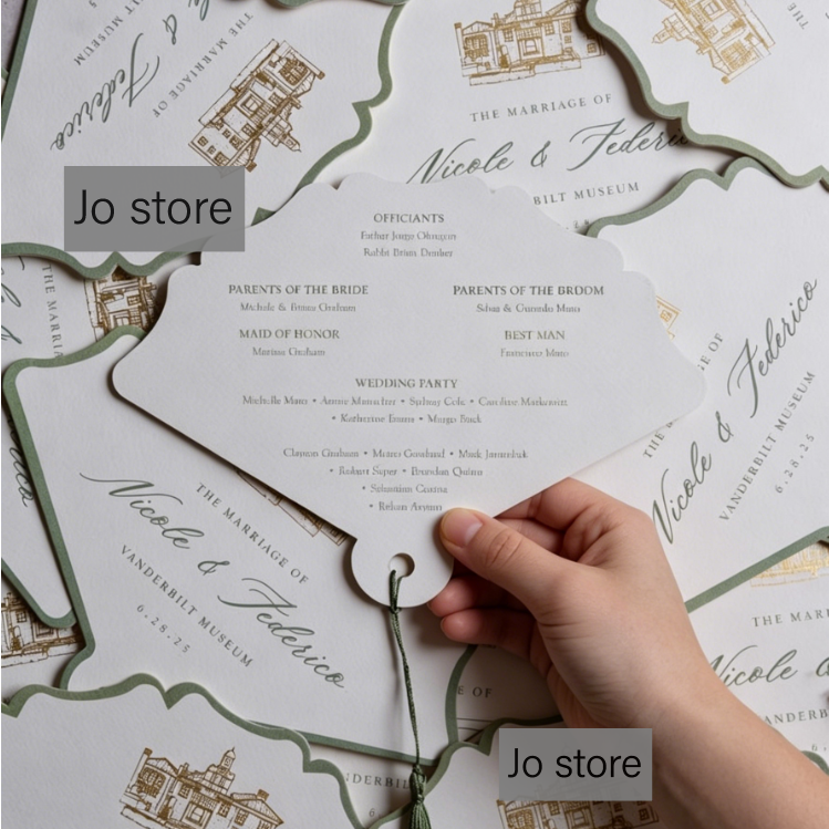 Custom Luxury Wedding Fan Pers - Wedding Supply Business avis et prix