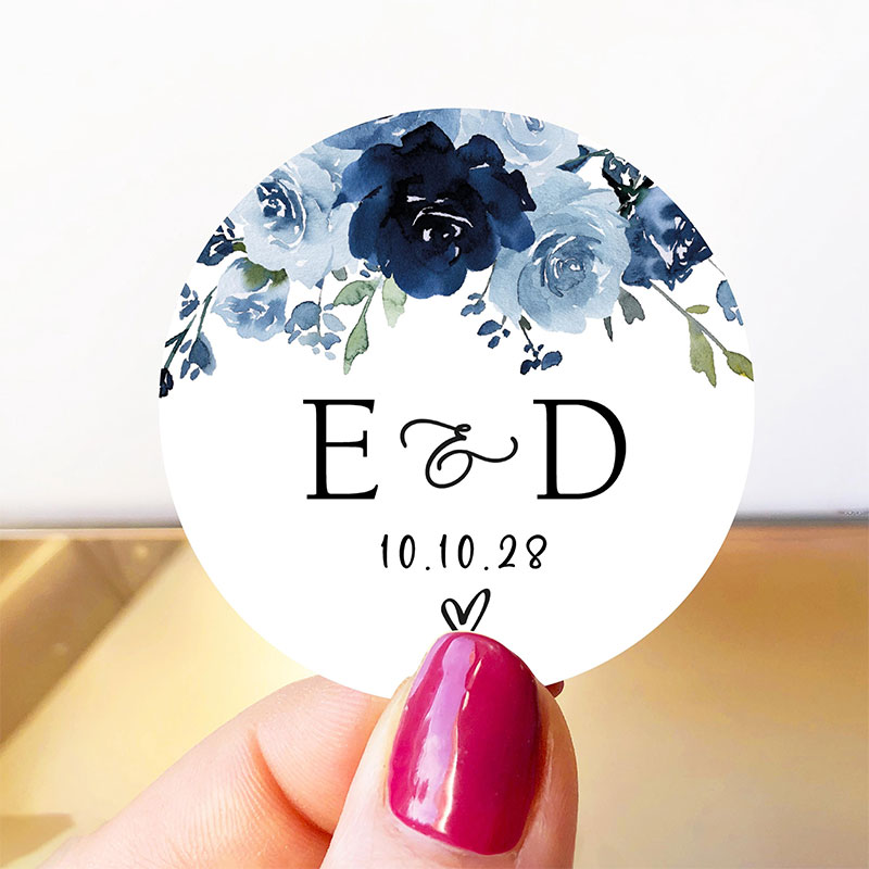 Personalized Floral Monogram W - Wedding Envelopes avis et prix