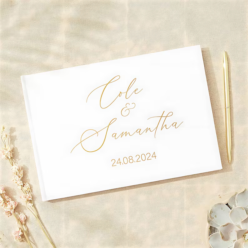 Personalized Guest Book for We - Personalized Guest Book avis et prix