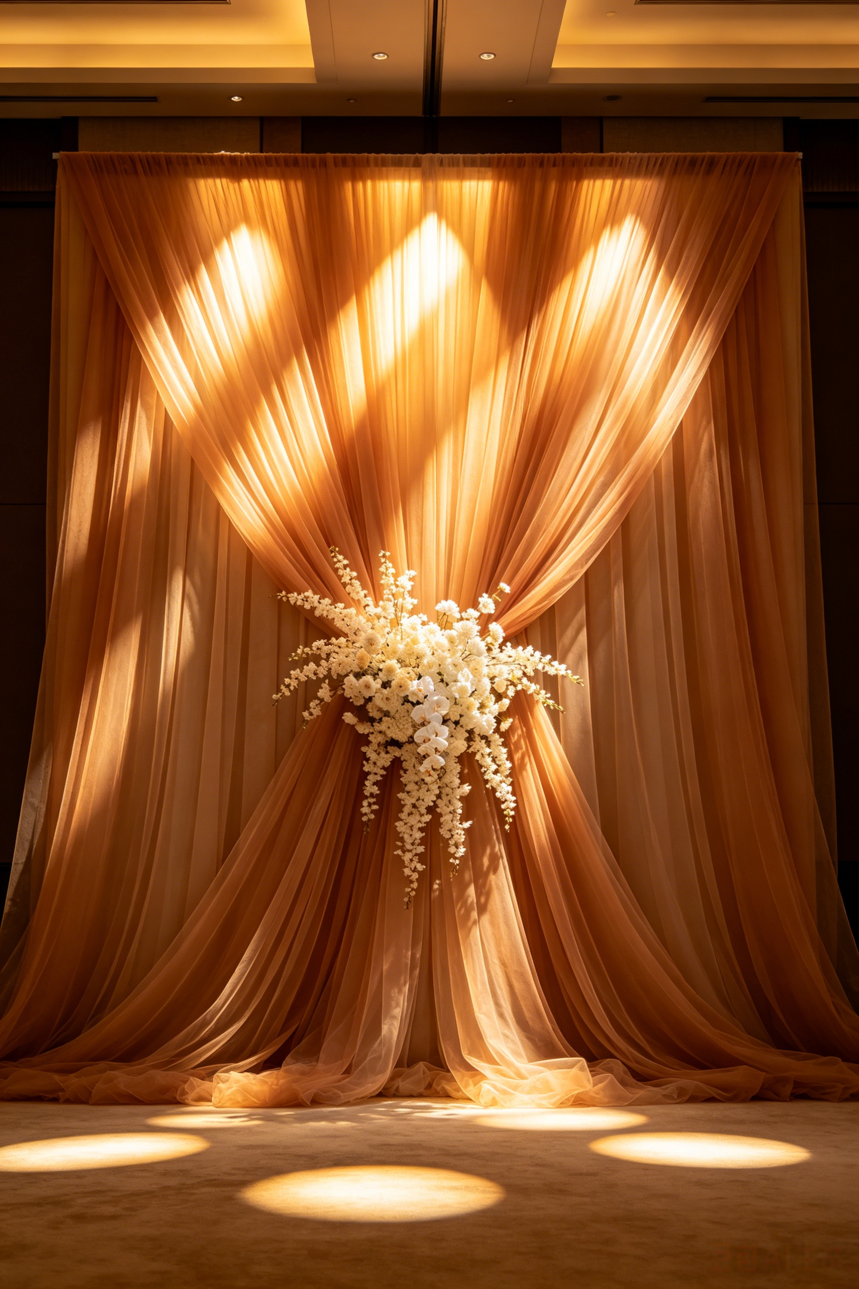 Soft Tulle Mesh Fabric Many Co - Wedding Backdrop Curtain avis et prix