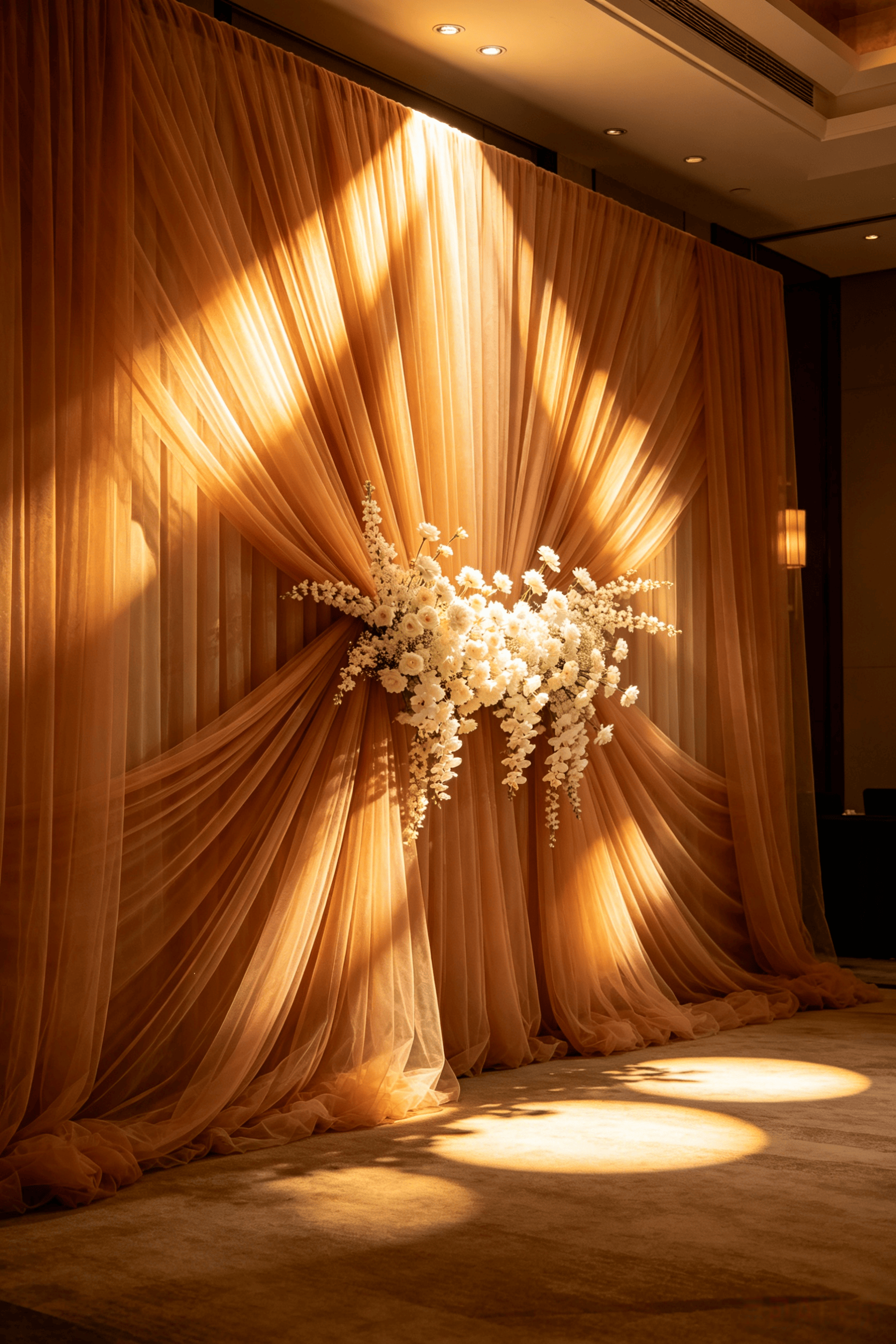 Soft Tulle Mesh Fabric Many Co - Wedding Backdrop Curtain avis et prix